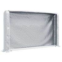 Stojak na drewno opałowe z drutem stalowym, 250x25x150 cm, stal