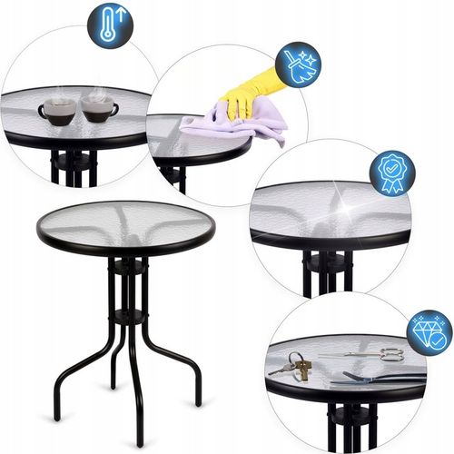 Stolik ogrodowy okrągły 60 x 71 cm Sofotel SO-981 Sofotel na Arena.pl