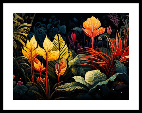 Plakat 40x30cm Tropikalna Symfonia na Arena.pl
