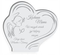 STATUETKA PODSTAWKA POD ZNICZ na grób + grawer XL