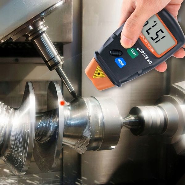 TACHOMETR LASEROWY MIERNIK OBROTÓW OBROTOMIERZ LCD zdjęcie 5