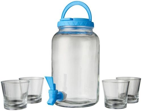 Zestaw do serwowania drinków Niebieski na Arena.pl