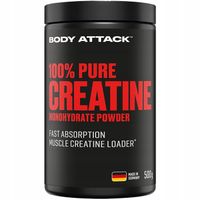 Kreatyna MONOHYDRAT mono Body Attack 100% Pure Creatine 500g