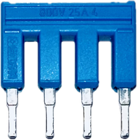 Wago mostek 4 - torowym z izolacją niebieski 2002-404/000-006 1szt