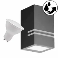 Stylowa! LAMPA ELEWACYJNA Ogrodowa KINKIET + LED