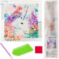 HAFT DIAMENTOWY MALOWANIE DIAMENTAMI 3D JEDNOROŻEC