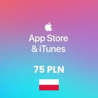 DOŁADOWANIE ITUNES 75 ZŁ PLN APPSTORE | IPHONE | POLSKA