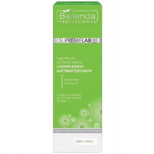 Bielenda Professional Supremelab Żel Do Twarzy Sebio Derm Łagodny 190ml na Arena.pl