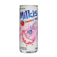 Koreański napój gazowany Milkis Strawberry Lotte 250ml