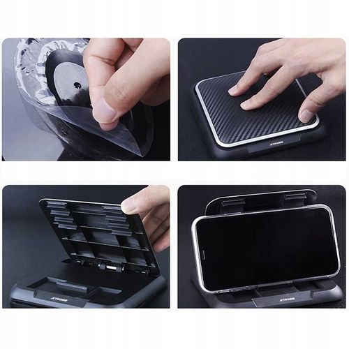 Uchwyt na Telefon do Samochodu Samoprzylepny Deskę Domu Podstawka na Biurko na Arena.pl