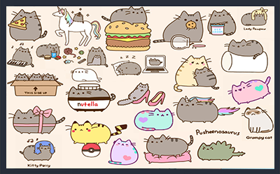 Magnes na lodówkę Pusheen zdjęcie 2