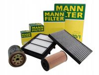 2X MANN ZESTAW FILTRÓW KIA CEED I 07-10 1.6 CRDI