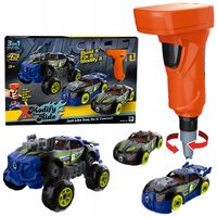 Sportowy Samochód Terenowe Auto 3w1 DO ROZKRĘCANIA Skręcania + Wkrętarka
