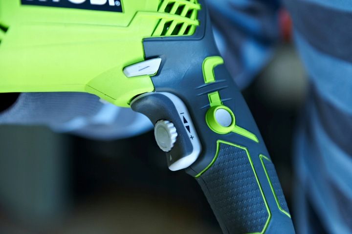 RYOBI ELEKTRYCZNA DWUBIEGOWA WIERTARKA UDAROWA 1200W RPD1200K + WALIZKA zdjęcie 7