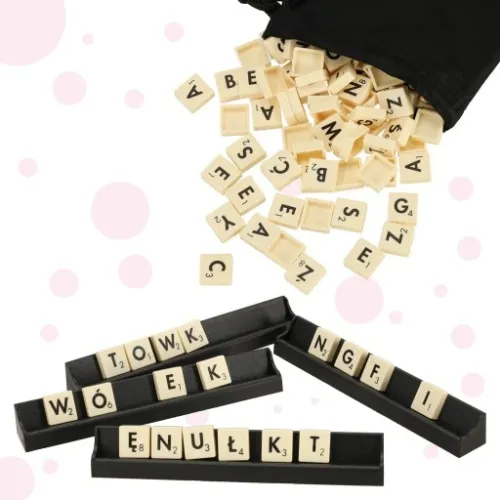ALEXANDER Scriba gra słowna travel scrable exclusive skrabble duża wyrazy na Arena.pl