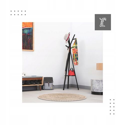 Wieszak stojak na ubrania MARK ADLER stojący stalowy 9 haczyków + na Arena.pl