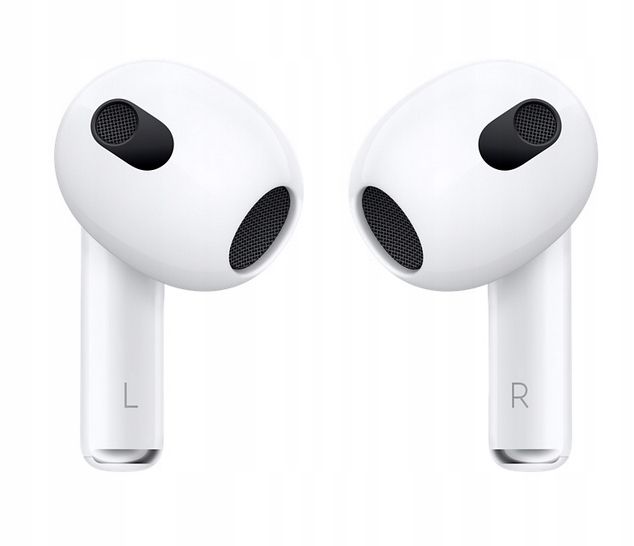 Słuchawki bezprzewodowe douszne Apple AirPods 3 gen. z etui MagSafe białe zdjęcie 5
