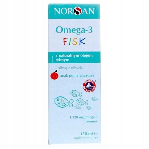 Norsan Omega-3 Fisk, 150 ml na Arena.pl
