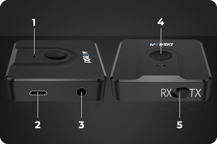 ODBIORNIK NADAJNIK BLUETOOTH DO TELEWIZORA WIEŻY zdjęcie 3