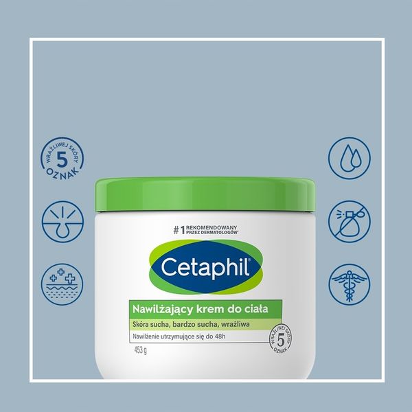 Cetaphil Krem nawilżający do ciała 453g. zdjęcie 2