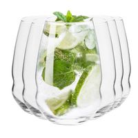 SZKLANKI WYSOKIE DO SOKU WODY DRINKÓW KROSNO INEL 500 ML X 6 SZT