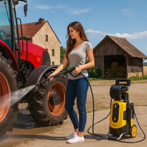 Myjka ciśnieniowa Riwall KOX280M PRO L10 2500W 280barEW pompa mosiężna na Arena.pl