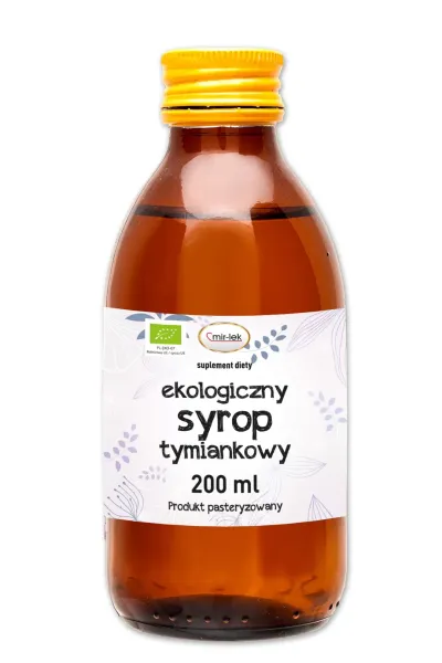 Syrop Tymiankowy BIO 200 ml - MIR-LEK zdjęcie 1