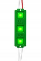 Moduł LED Zielony SMD 12V Punktowy IP67 Wodoodporny 0,5W Energooszczędny
