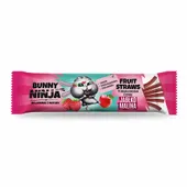 Przekąska Owocowa o Smaku jabłko-malina Fruit Straws Bunny Ninja, 16 g