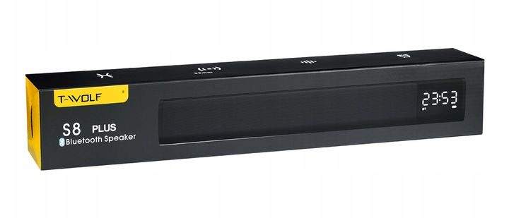 GŁOŚNIK BLUETOOTH SOUNDBAR LAPTOP PC TV T-WOLF S8 zdjęcie 10