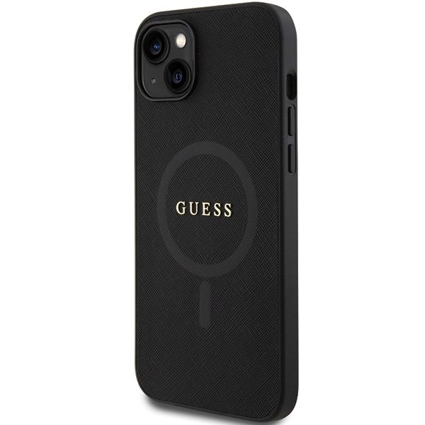 Etui Guess do iPhone 15 Plus, iPhone 14 Plus, Czarny, MagSafe zdjęcie 2