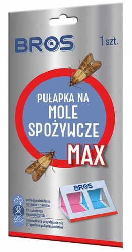 bros - pułapka na mole spożywcze max - na samce i samice - 10 szt. na Arena.pl