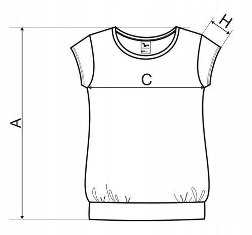 Koszulka bluzka damska t-shirt CITY czarny XL na Arena.pl