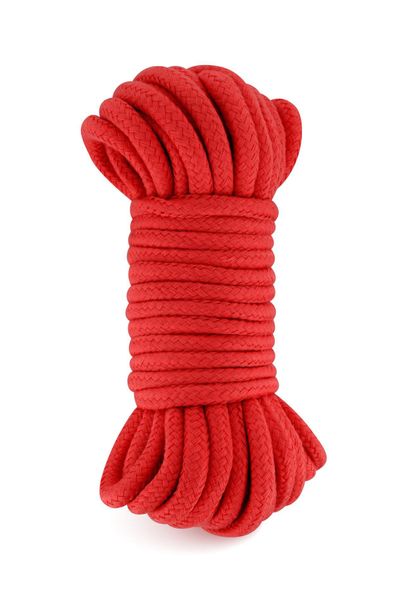 sm bondage rope red 10m (size: t2) zdjęcie 1