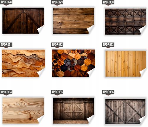 Fototapeta PREMIUM STRUKTURA ZMYWALANA NA WYMIAR elementy drewniane 3D na Arena.pl