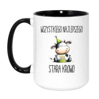 Duży Biało-Czarny 450 ml