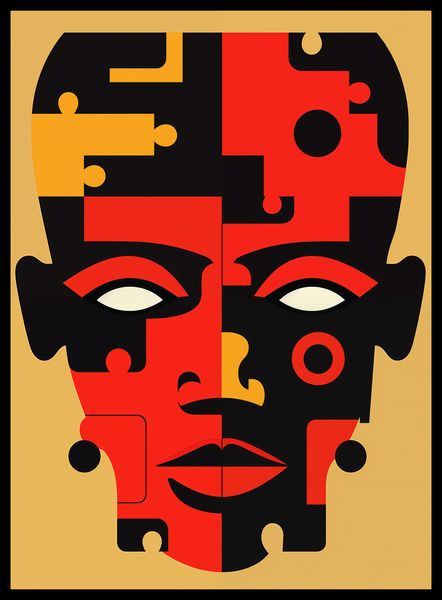 Plakat 40x55cm Puzzle Tożsamości zdjęcie 2