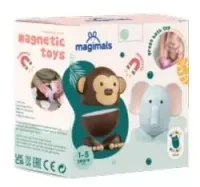 Zwierzątka magnetyczne safari