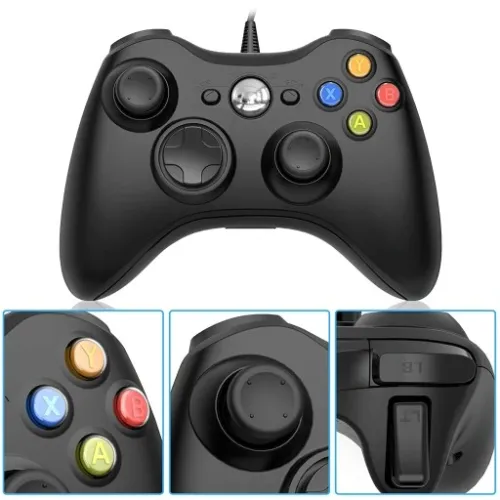 GAMEPAD PAD do XBOX 360 PC KONSOLI USB DUAL SHOCK na Arena.pl