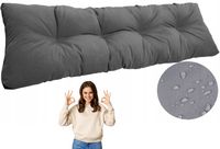 Na ławkę poduszka ogrodową huśtawkę 120x40 palety