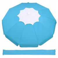 PARASOL PLAŻOWY OGRODOWY DO OGRODU 200cm SKŁADANY KEMPING