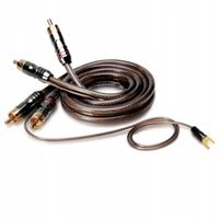 2 x Sinuslive CX-35 Ekranowany przewód RCA - RCA Cinch - Cinch 3,5m - Germa