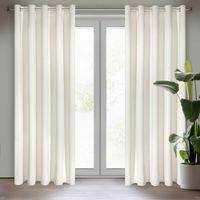 Zasłona na przelotkach VILLA 140x250 kremowa