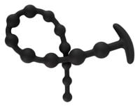 Black Velvets Anal Beads Silic