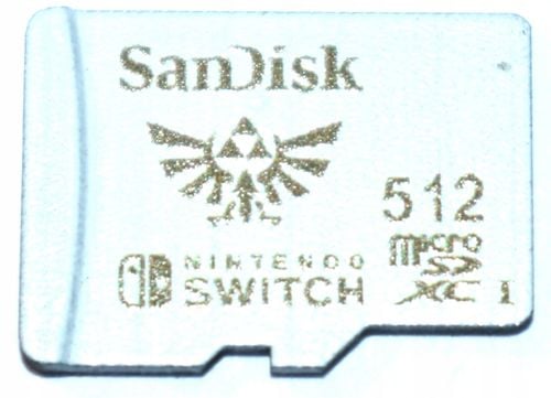 Karta microSD Sandisk 512GB microSDXC 100MB/s A1 V30 Nintendo Switch na Arena.pl