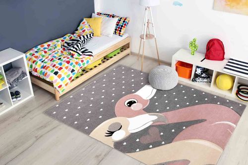 RUG/LU/TINIES/FLAMINGOS/GREY/120x170 na Arena.pl