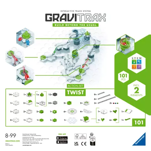 Gravitrax. Zestaw startowy Twist na Arena.pl