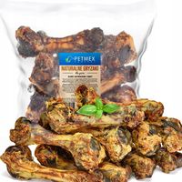 Przysmak naturalny gryzak psa Suszona Kość Szynkowa Wieprzowa Petmex 10 szt