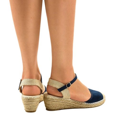 Granatowe espadryle 3M85-18 r.41 na Arena.pl