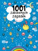 Książka z ćwiczeniami dla dzieci w wieku 6-10 lat - 1001 zabawnych zagadek